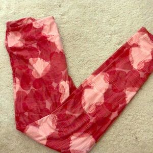 Valentines day heart Lula legging